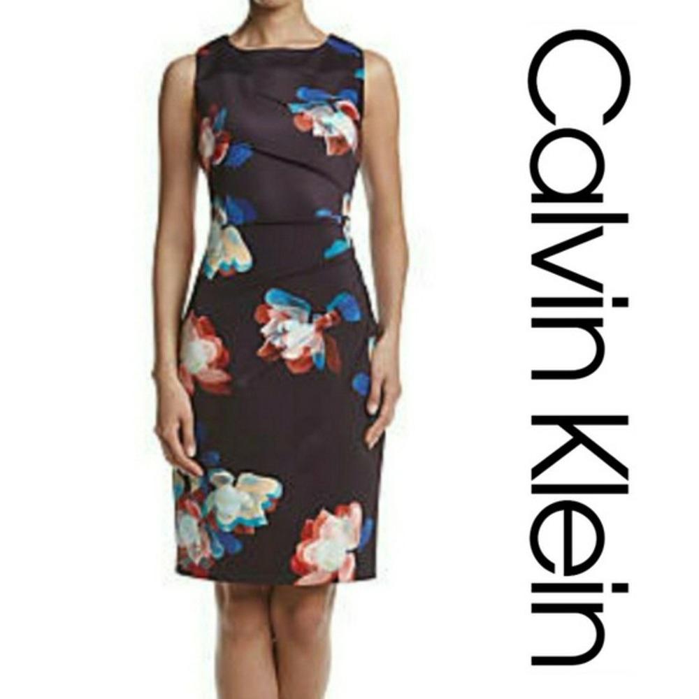 Plum Floral Dress